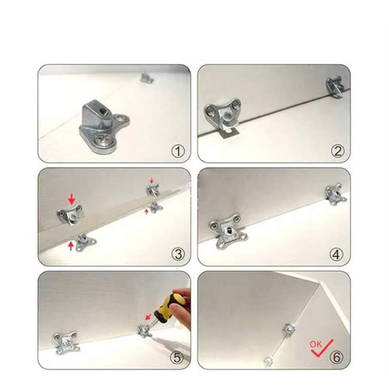 Corner connector,Cabinet rafix connector,Shelf connecting bracket