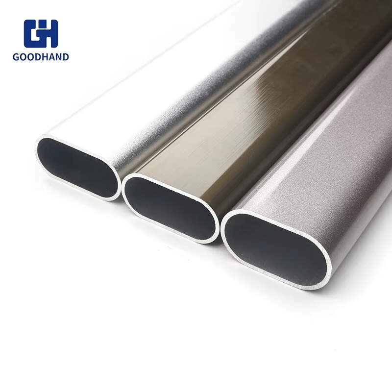 ASTM titanium seamless pipe customized diameter alluminum alloy cutain rods rails with accessories,oval wardrob rail 30 x15mm chrome plated matt nickel plated steel anodised aluminium wardrobe rail stell plastic rack pipe tube,Fashionable trend low price wholesale aluminium curtain track iron tubes chrome plated  clothes hanger track rail tube pipe