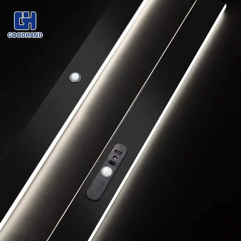 Motion Sensor Kitchen Cabinet Night Light Cabinet LED Light Cuttable LED Strip Light for Wardrobe,cabinet processing customized concealed handle free upper and lower double-sided luminous wardrobe lamp battery,Motion Sensor Kitchen Cabinet Night Light Cabinet LED Light Cuttable LED Strip Light for Wardrobe