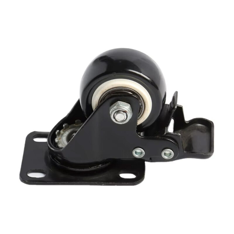 office chair caster wheels,with brake without brake castor,castor wheels black