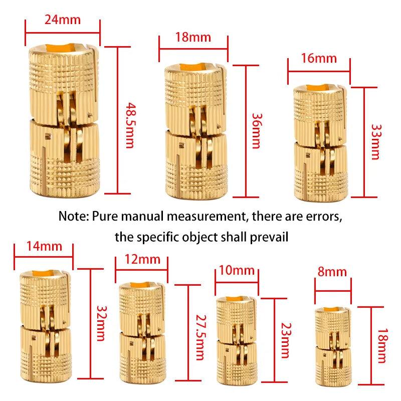 brass gift box barrel pin hinge,hinge for jewelry wooden box,180 degree invisible hinge