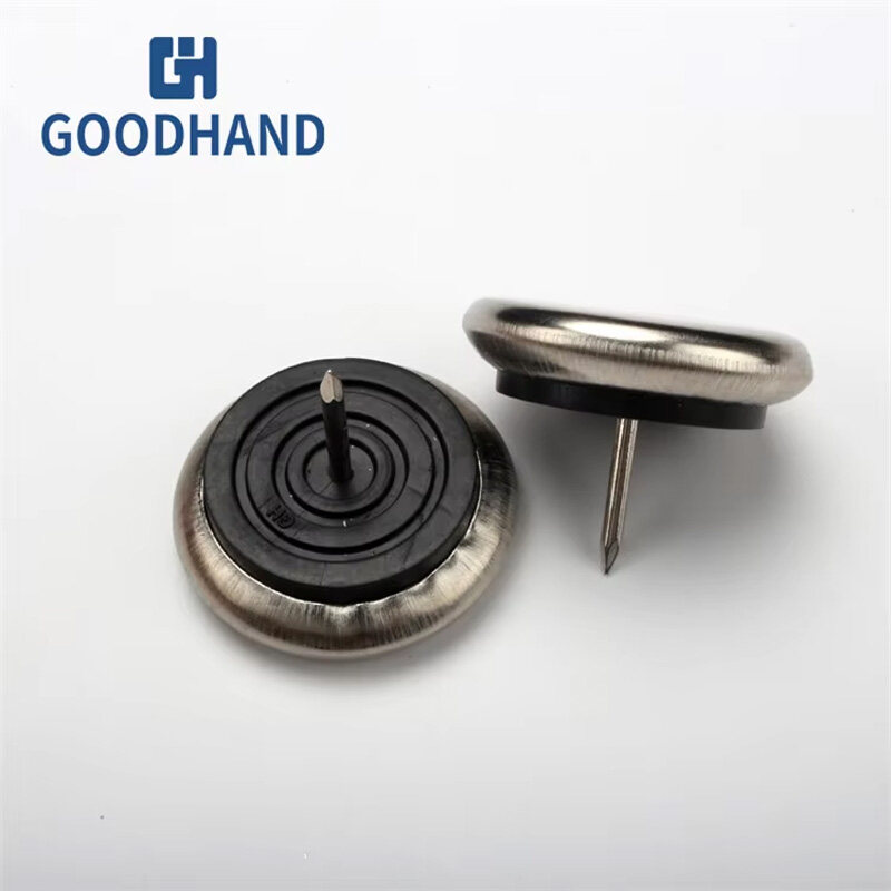 Good hand design furniture Chair Leg Glides With nail metal Base Sliders Pin furniture glide nail