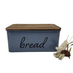bread storage box,iron rectangular bread box,farmhouse style bread container,counter top bread rack,metal bread storage box