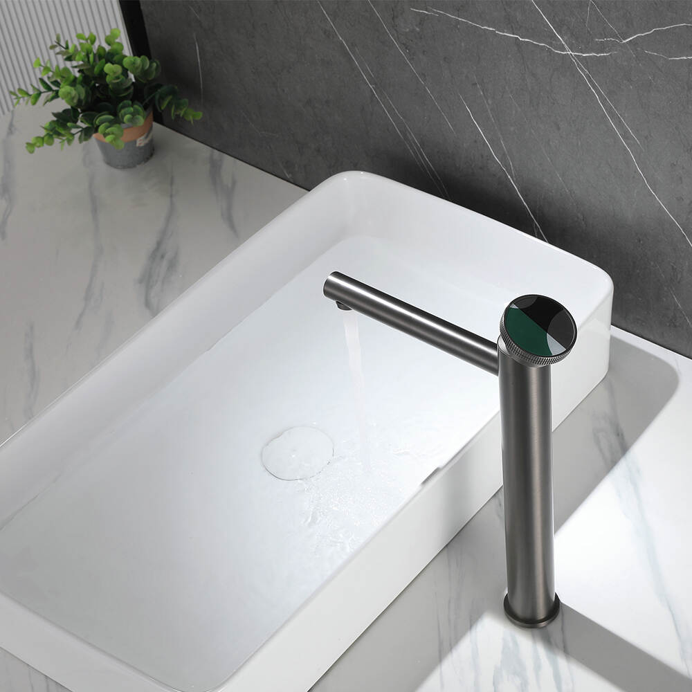 Single Hole Vessel Bathroom Faucet Sink Faucet Tall for Bathroom Wash Countertop