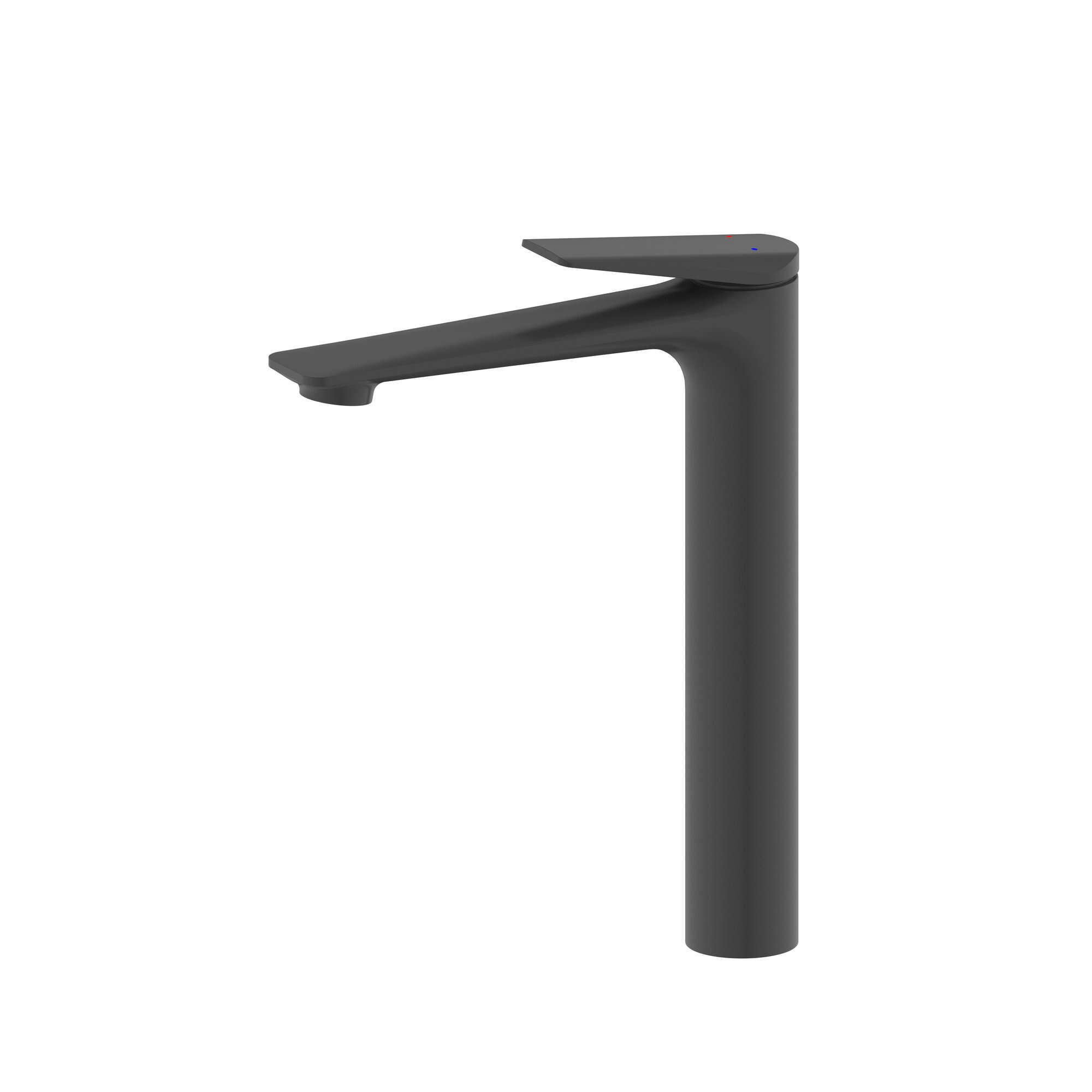 Matte Black Bathroom Faucet Single Handle Tall Vessel Sink Faucet Vanity Bathroom Faucet Basin Mixer Tap