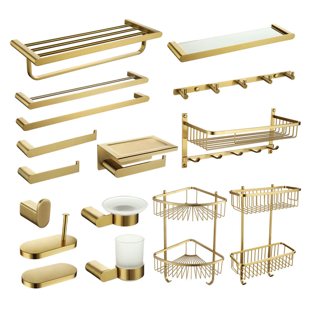 Customizable Towel Rail Shelf 60 cm Long SUS304 Stainless Steel Towel Bar for Family and Hotel Bathroom