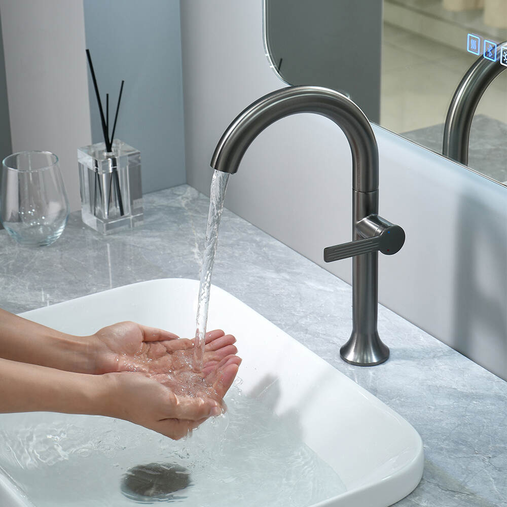 Hotel Luxury Tall Faucet Mixer Faucet Bathroom Sink Faucets Water Taps Vanity Washbasin Bathroom Taps