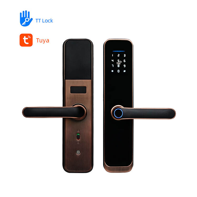 Volibel Password Wifi Tuya AppElectronic Biometric Fingerprint Digital Ttlock bluetooth Smart Door Lock