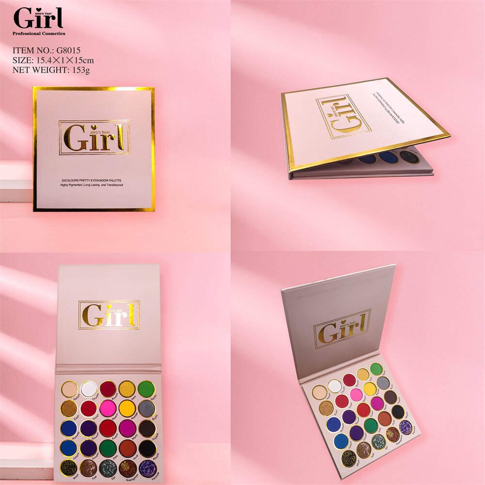 Who's That Girl 4 Colors Highlight Palette