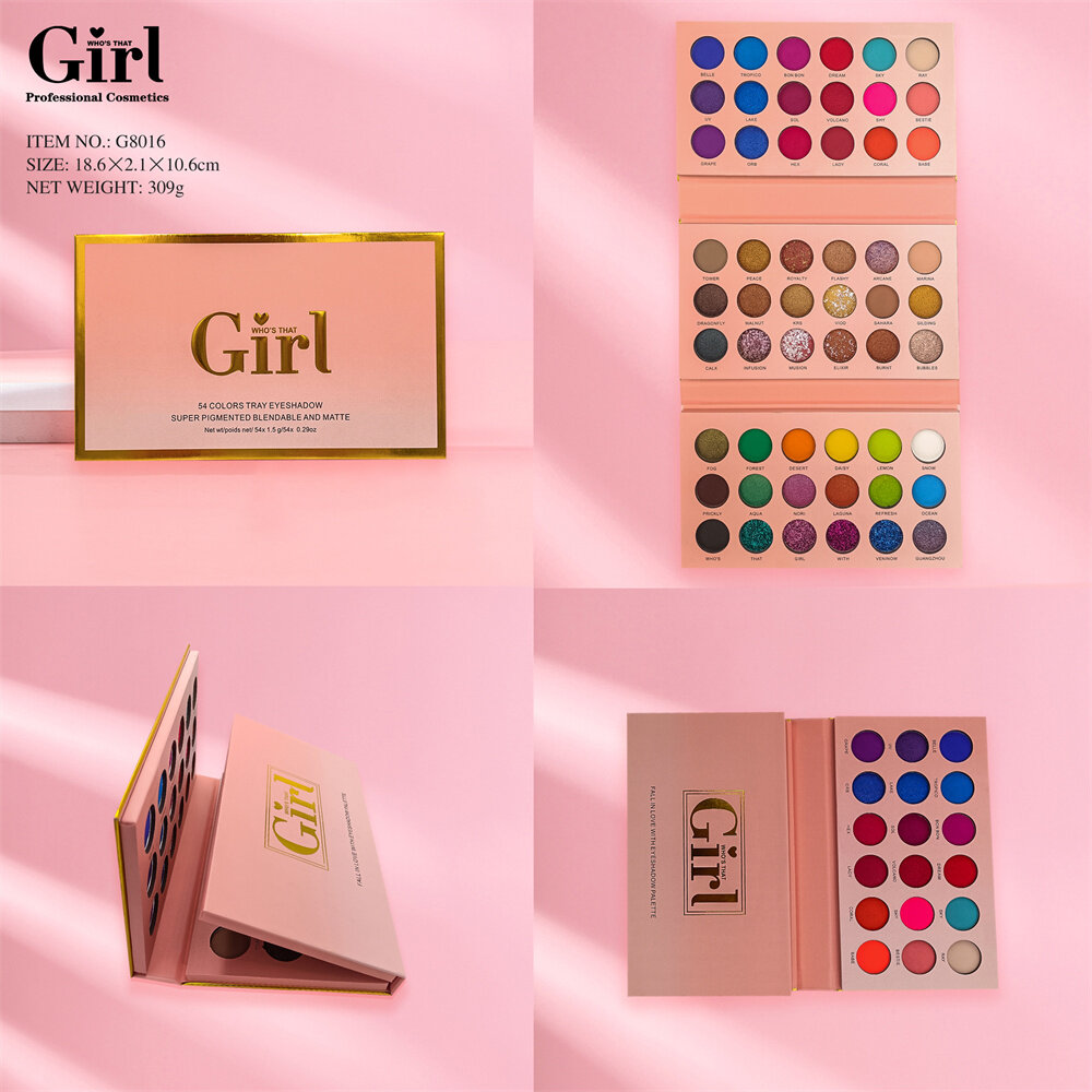 Who's That Girl 54 Colors Eyeshadow Palette