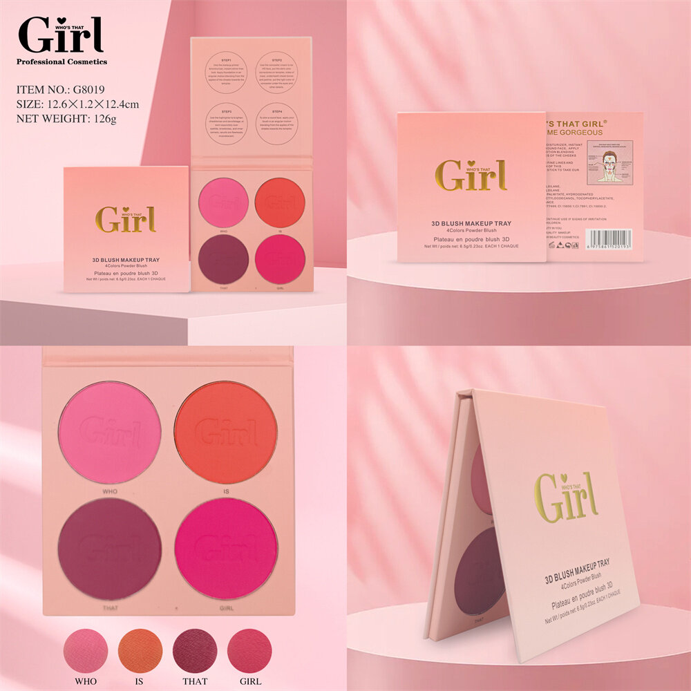 Who's That Girl 4 Colors Blush Palette