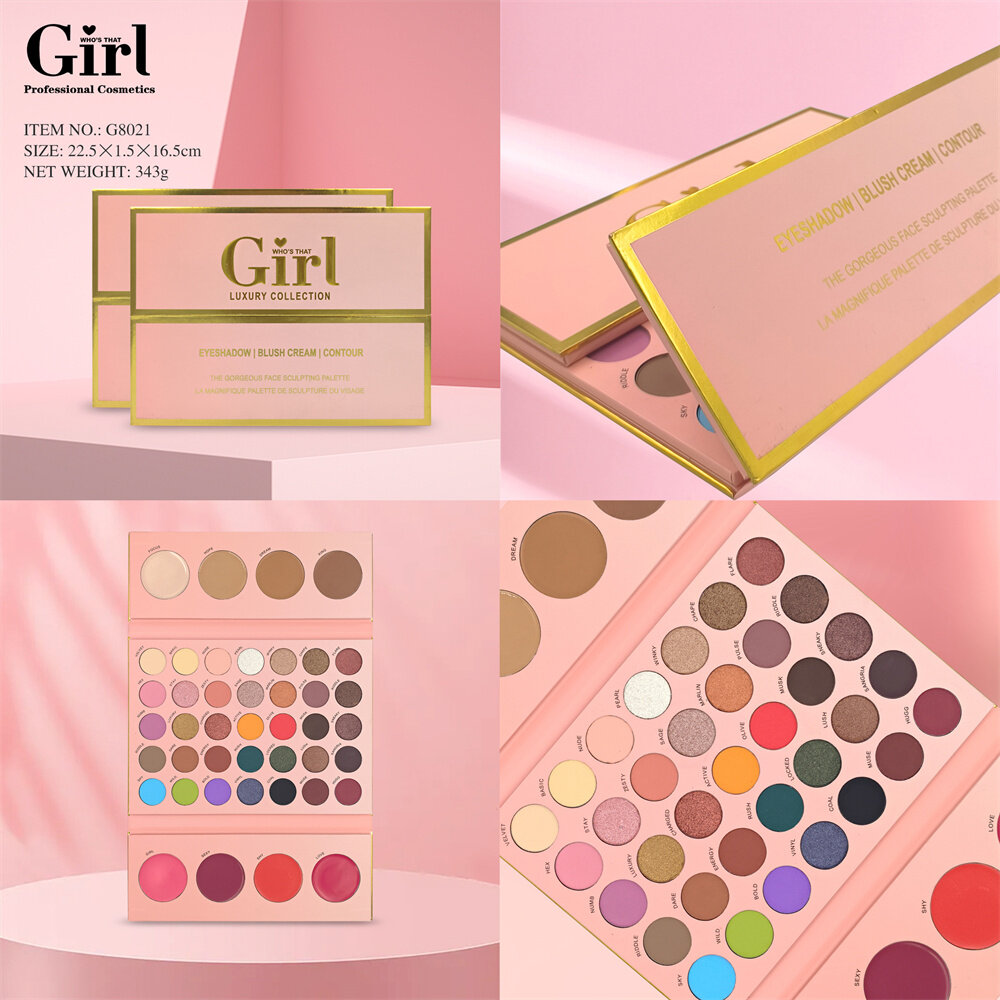 Who’s That Girl 43 Colors Eyeshadow Blush Highlight