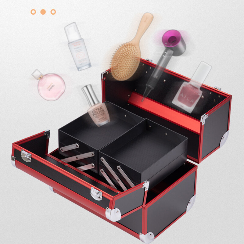 Caja de maquillaje; Caso