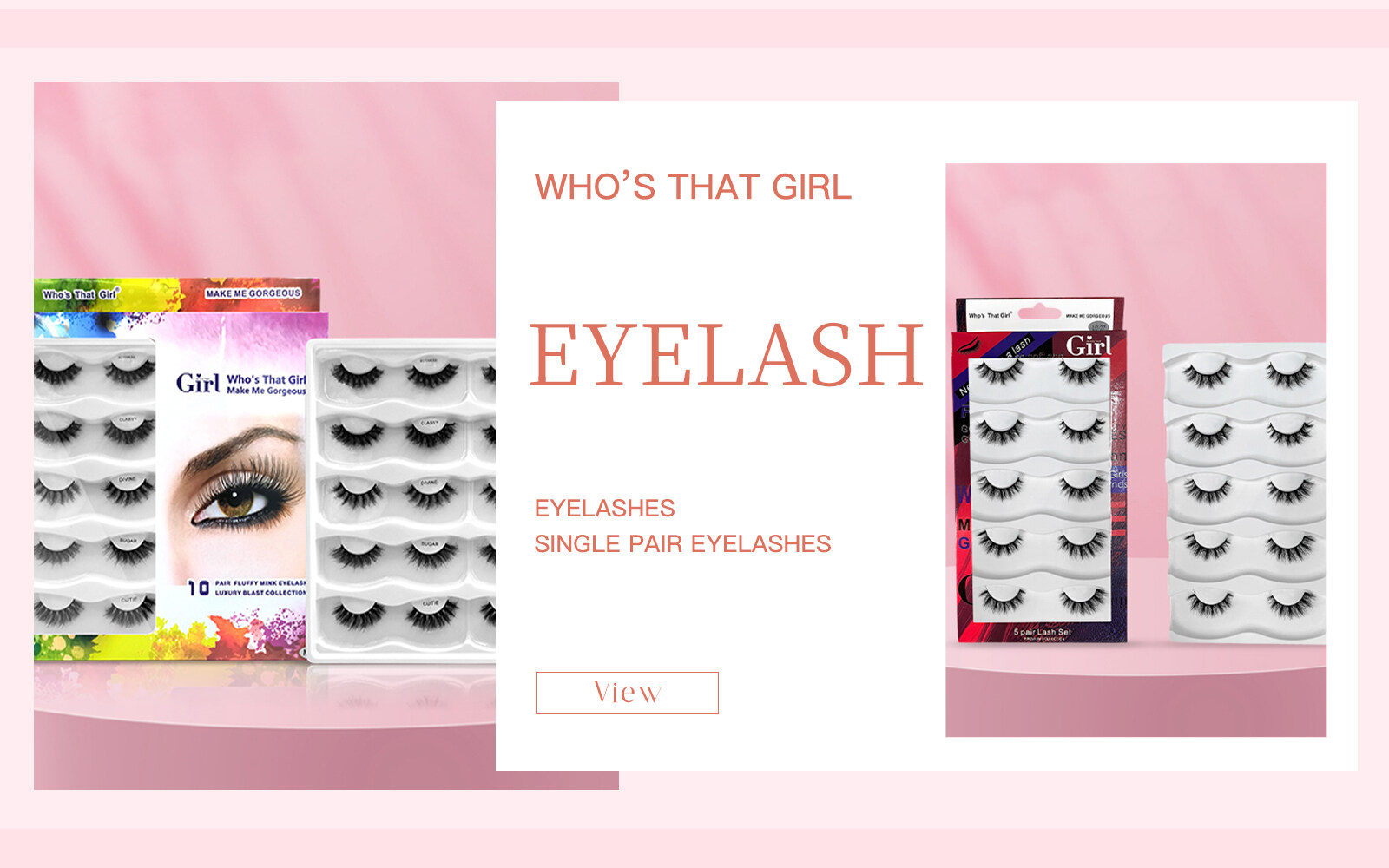 Who's That Girl Eyelashes Catalog