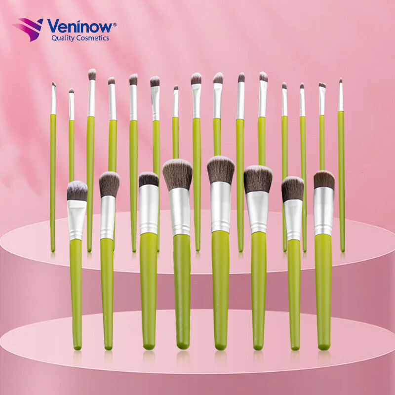 Veninow 23 Piece Makeup Lemon Brush Set