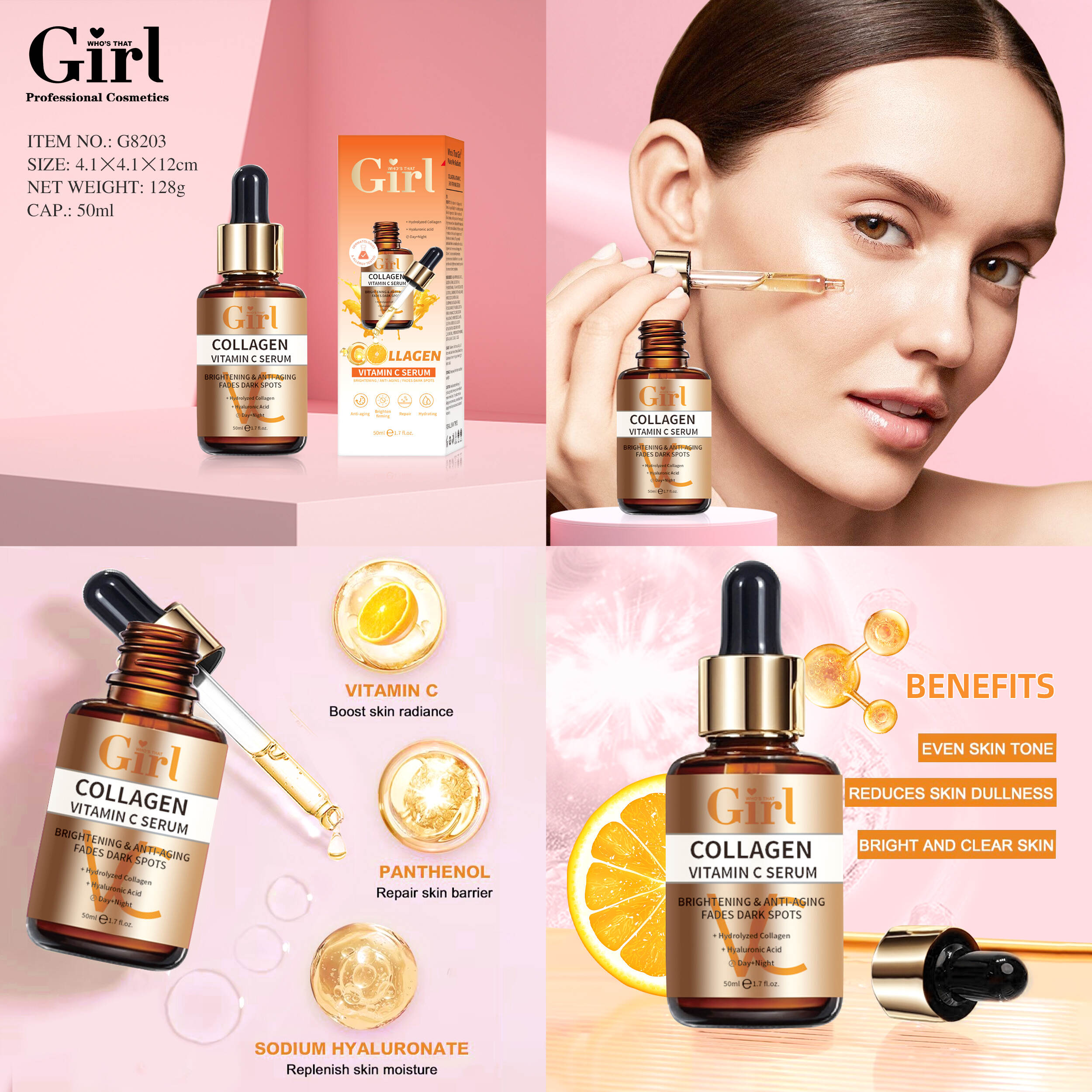 Who's That Girl Collagen Vitamin C Serum