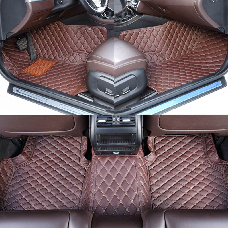 Custom Luxury Leather Car Mats