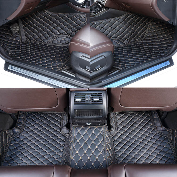 SONSANG New Design Car Floor Mats Car Accessories Custom Leather Car Floor Mats