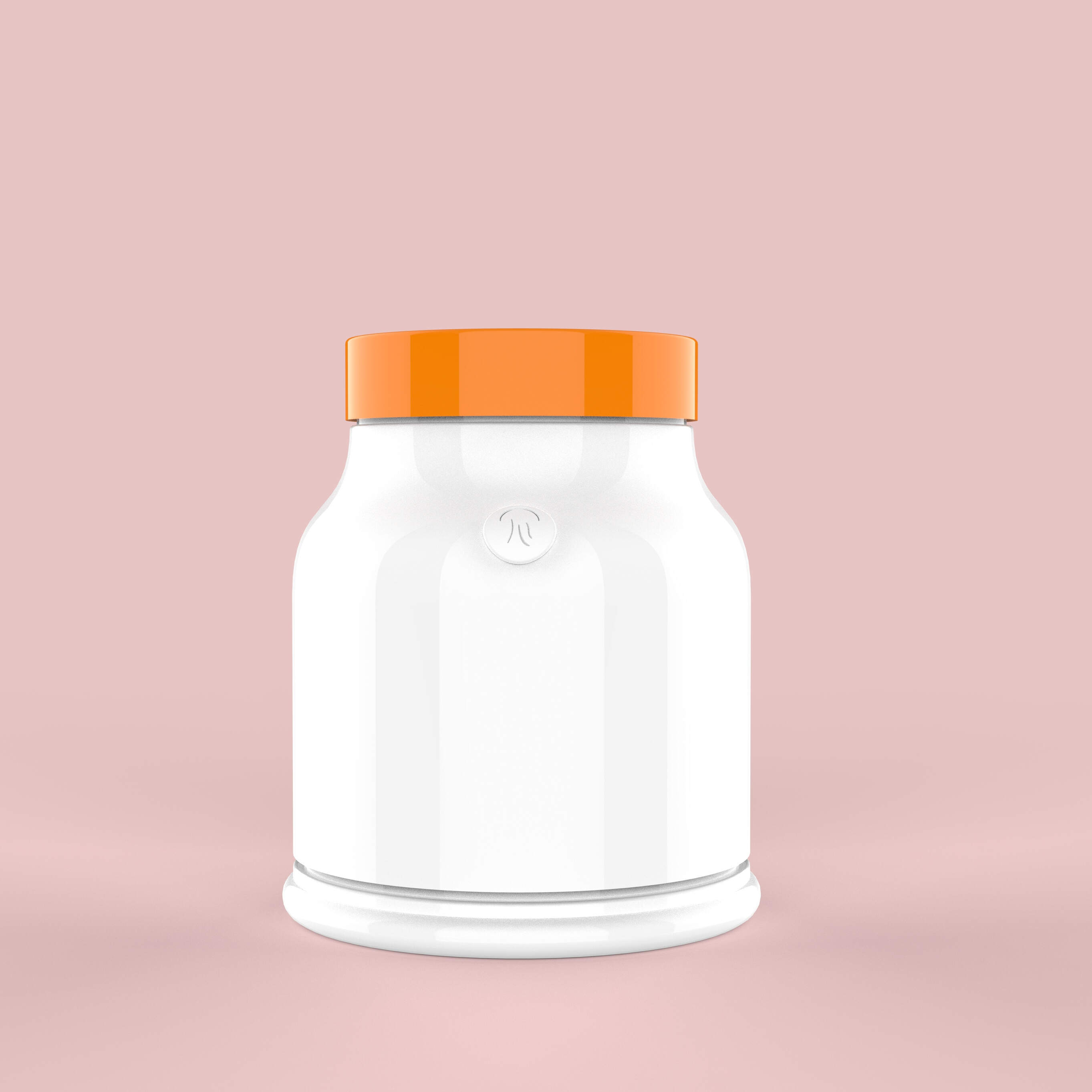 500ml/1000ml Round Shape PET Plastic Jar Packaging For HairCare Mask Product