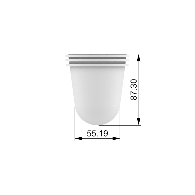 78mm High Screw Neck 69 Grams 500ML/1000ML Hair And Skin Care Shampoo Bottle PET Preform