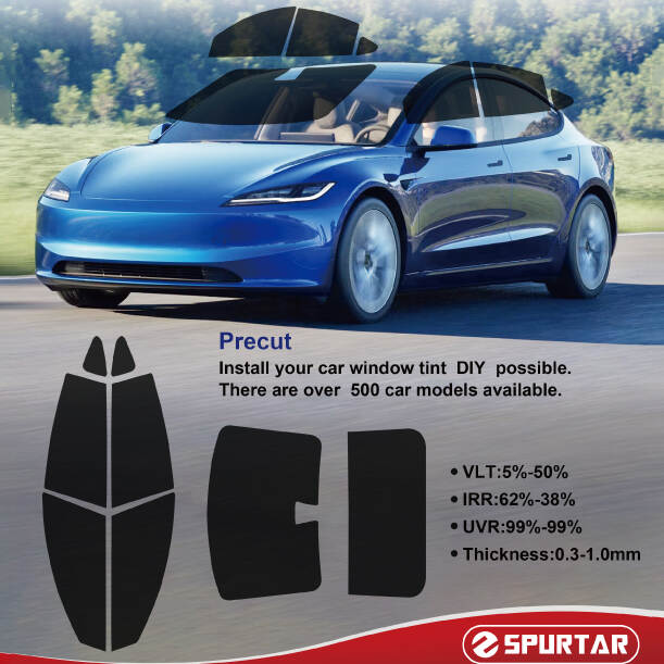 Precut car Window Sun with Revolutionary NANO.TECH Material