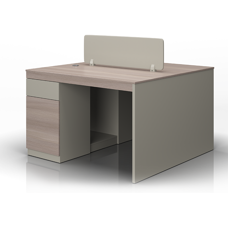 Modern Design Wooden Office Furniture Two Person Workstation