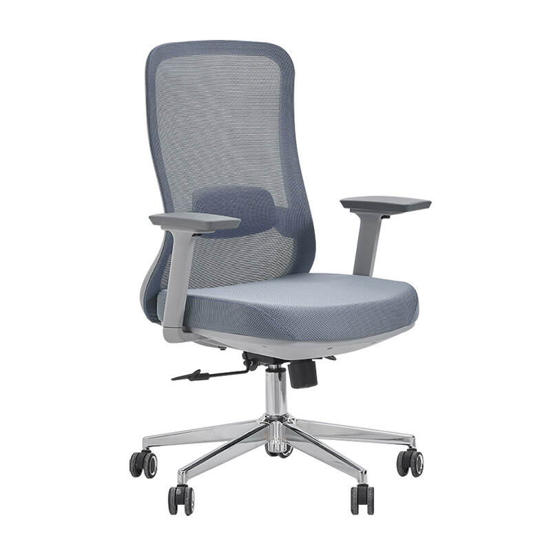 Mid Back Height Adjustable Staff Meeting Computer Desk Swivel Office Chair Mesh Fabric