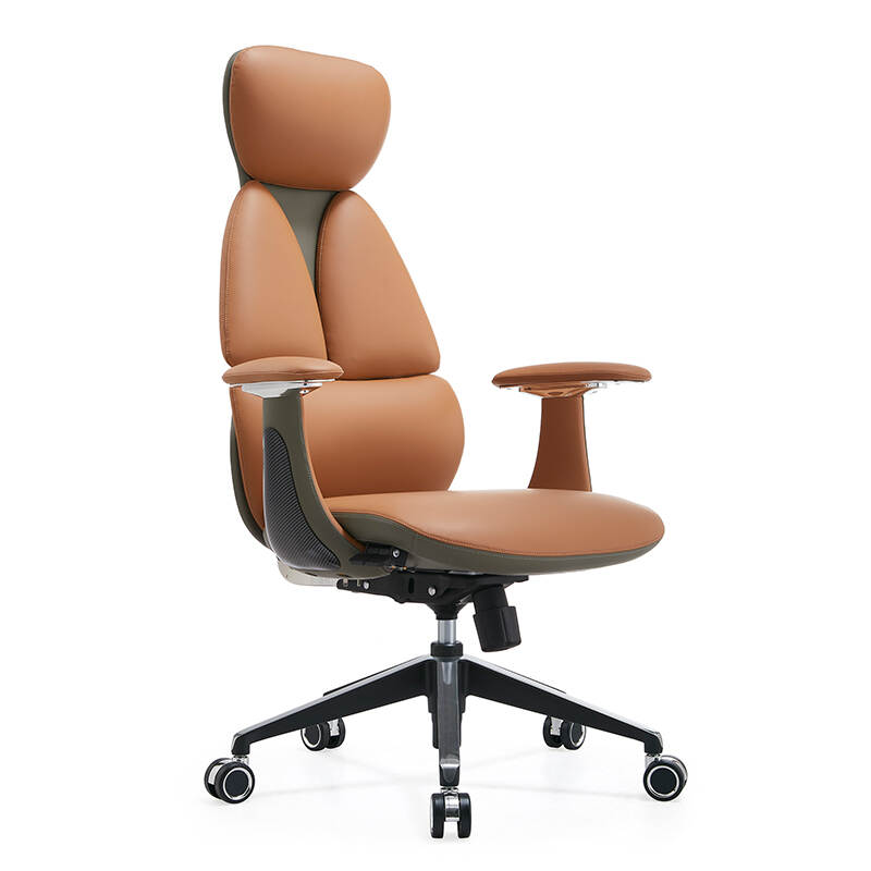 Manager Executive Luxury Ceo Boss Leather Ergonomic Executive Chair Luxury White Office Chair