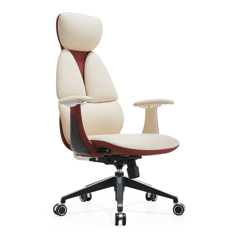 Professional Office Chair High Back Swivel Adjustable Computer Chair Ergonomic Leather Rolling Office Chair