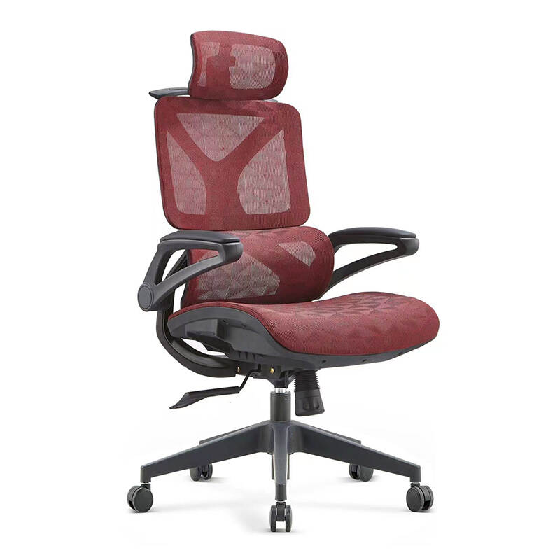 Executive Ergonomic Mesh Office Chair Headrest Lumbar Support Office Manager Chair Gaming Chair