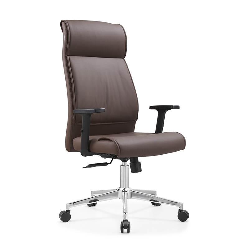 Luxury And Modern Design PU Leather With Adjustable Height And Armrest Office Chair