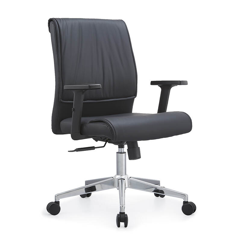 Middle Back Office Task Chair Ergonomic Lift Chair For Office Meeting