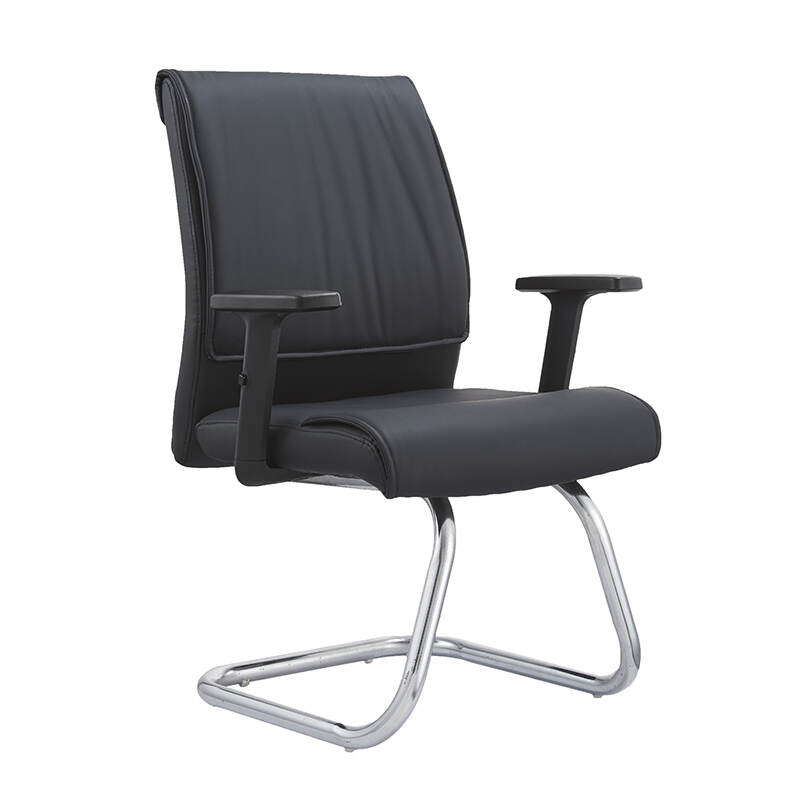 Modern Style Office Boardroom Meeting Table Chair PU Leather