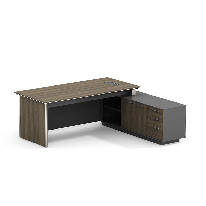 Customized Modern Executive Desks For Home Office Commercial Office Tables in Wooden