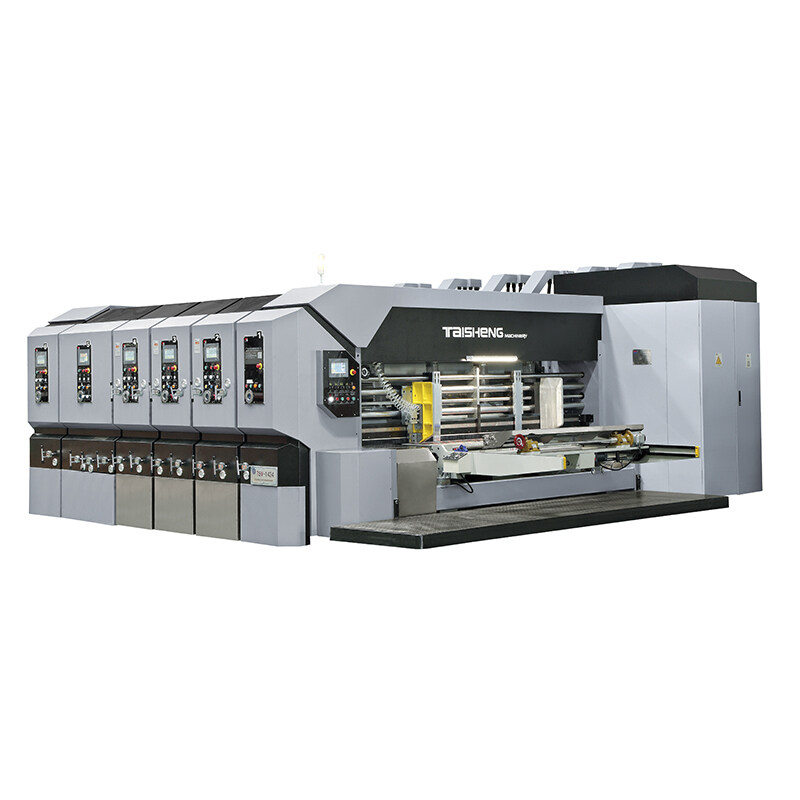 TSV-2 Lead Edge High Speed Roller Transfer Printer Slotter Die Cutter Machine