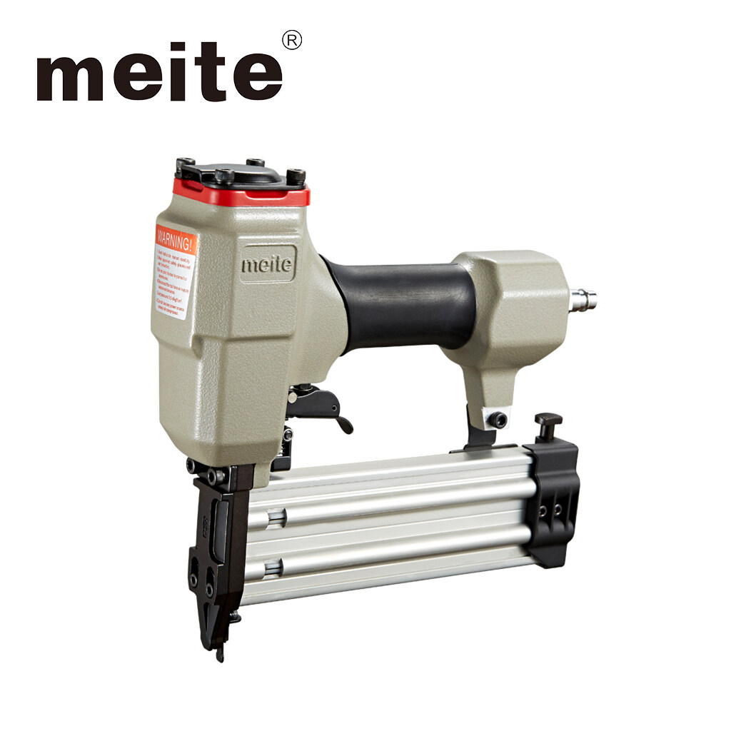 meite F50G Brad nailer, 18 Gauge 3/8-inch to 2-inch Pneumatic Tool with Trigger Safety for Woodworking Projects, 5000 pcs Nails