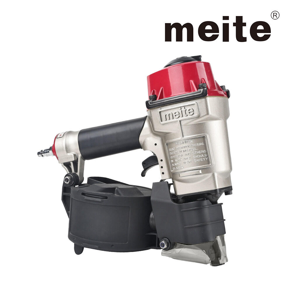 meite CN55 15 Degree 1-1/4-Inch to 2-1/4-Inch Industrial Coil Siding Nailer or Coil Framing Nailer with Aluminum Housing