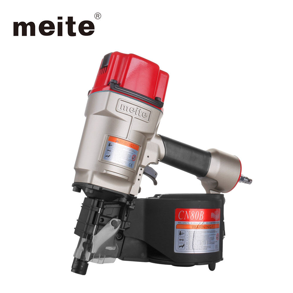 meite CN80B 15 Degree 2-Inch to 3-1/4-Inch Industrial Coil Siding Nailer or Framing Nailer