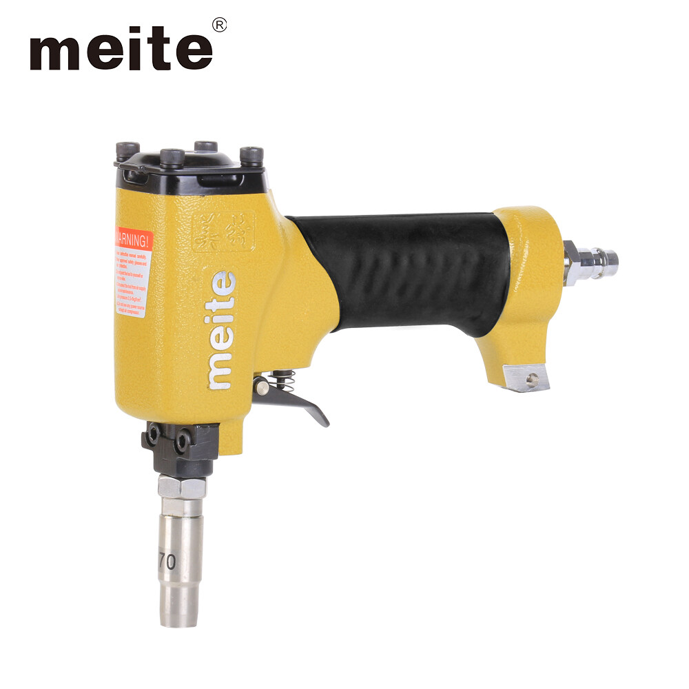 meite ZN1170B Diameter 29/64-Inch Pneumatic Deco Nailer Decorative Nailer Air Drawing Pin Gun for Upholstered Furniture