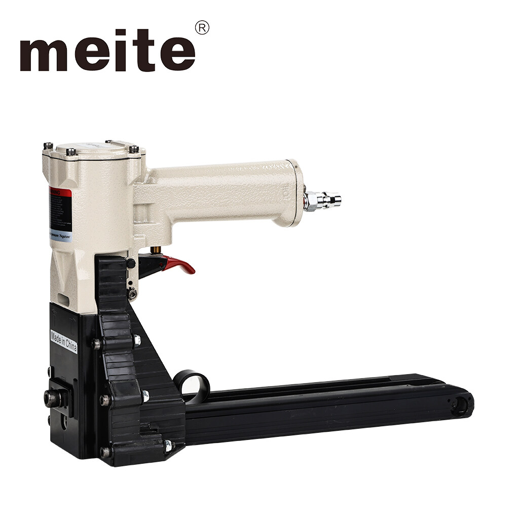 meite ADCS-19 Carton Closing Stapler 16 Gauge 1-3/8 Inch Crown 5/8-Inch to 3/4-Inch Length Pneumatic Stick Carton Closing