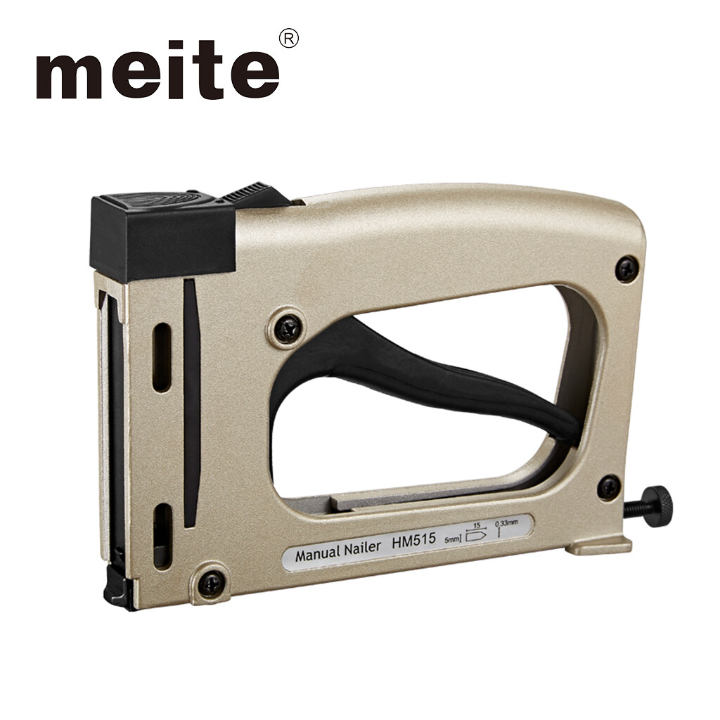 meite 5/8 inch Manual Flex Point Tacker HM515 Picture Framing Staplers for Upholstery