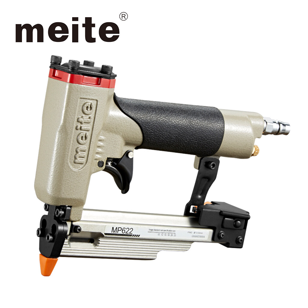 meite MP622 Micro Pin Nailer 23 Gauge 1/2" to 1/8" Pneumatic Headless Pinner