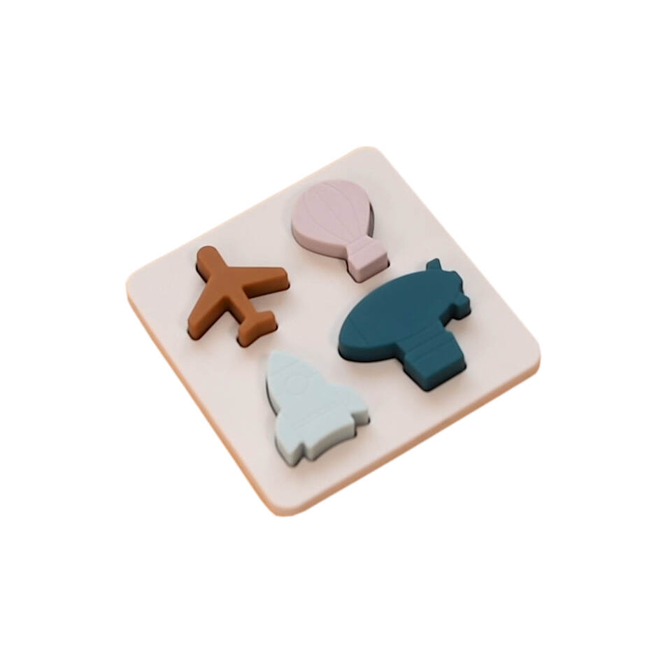 Customized Silicone Baby Toys: Silicone Sky Puzzle Set