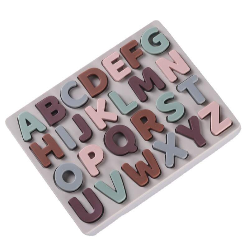 Silicone Alphabet Puzzle: The Perfect Learning Puzzle Toy