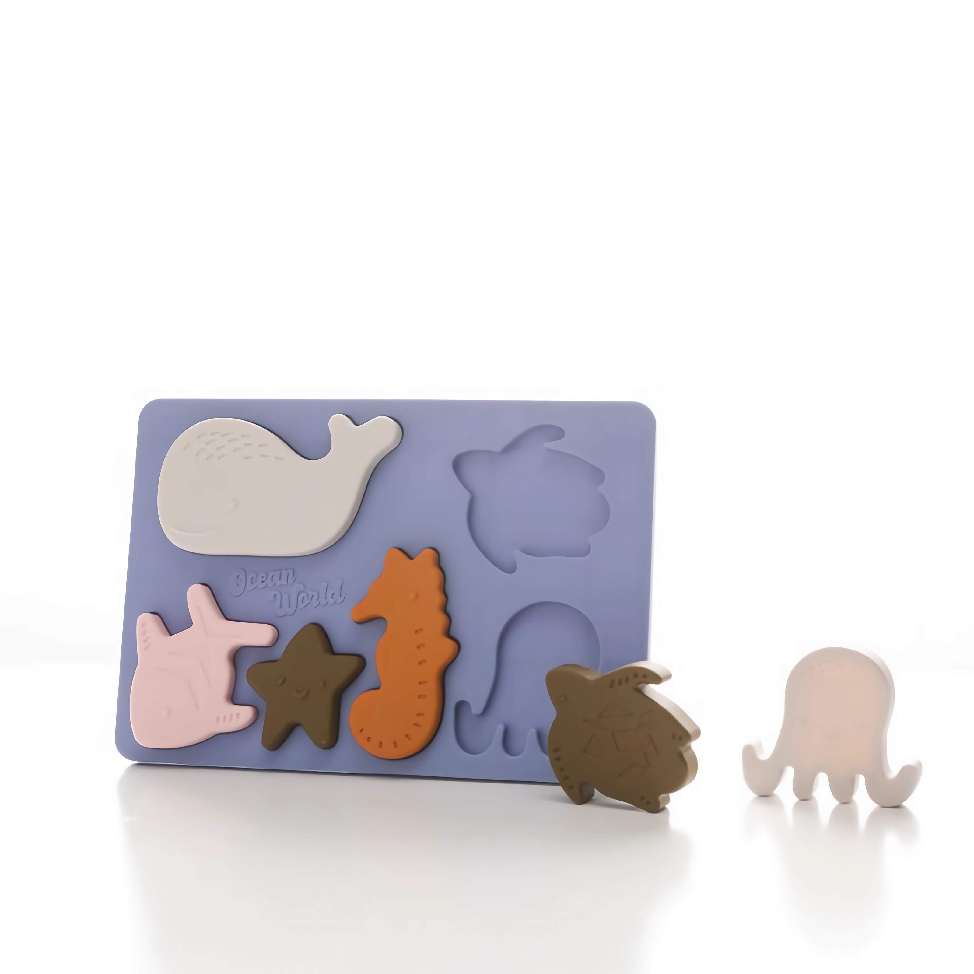 Silicone Ocean Puzzle Set: The Perfect Baby Toy