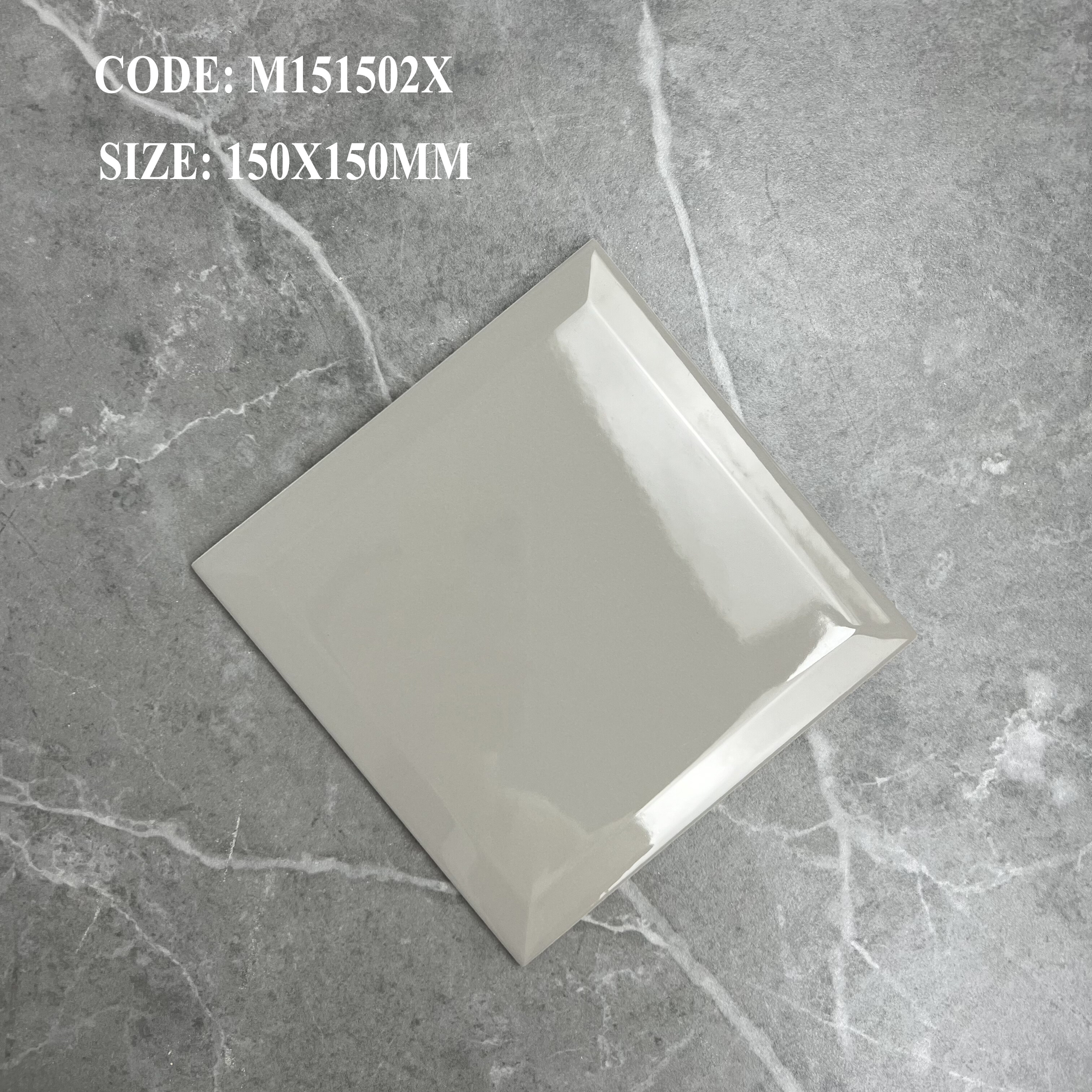 beveled square tile, square beveled tile, square edge tile, square bevelled tiles