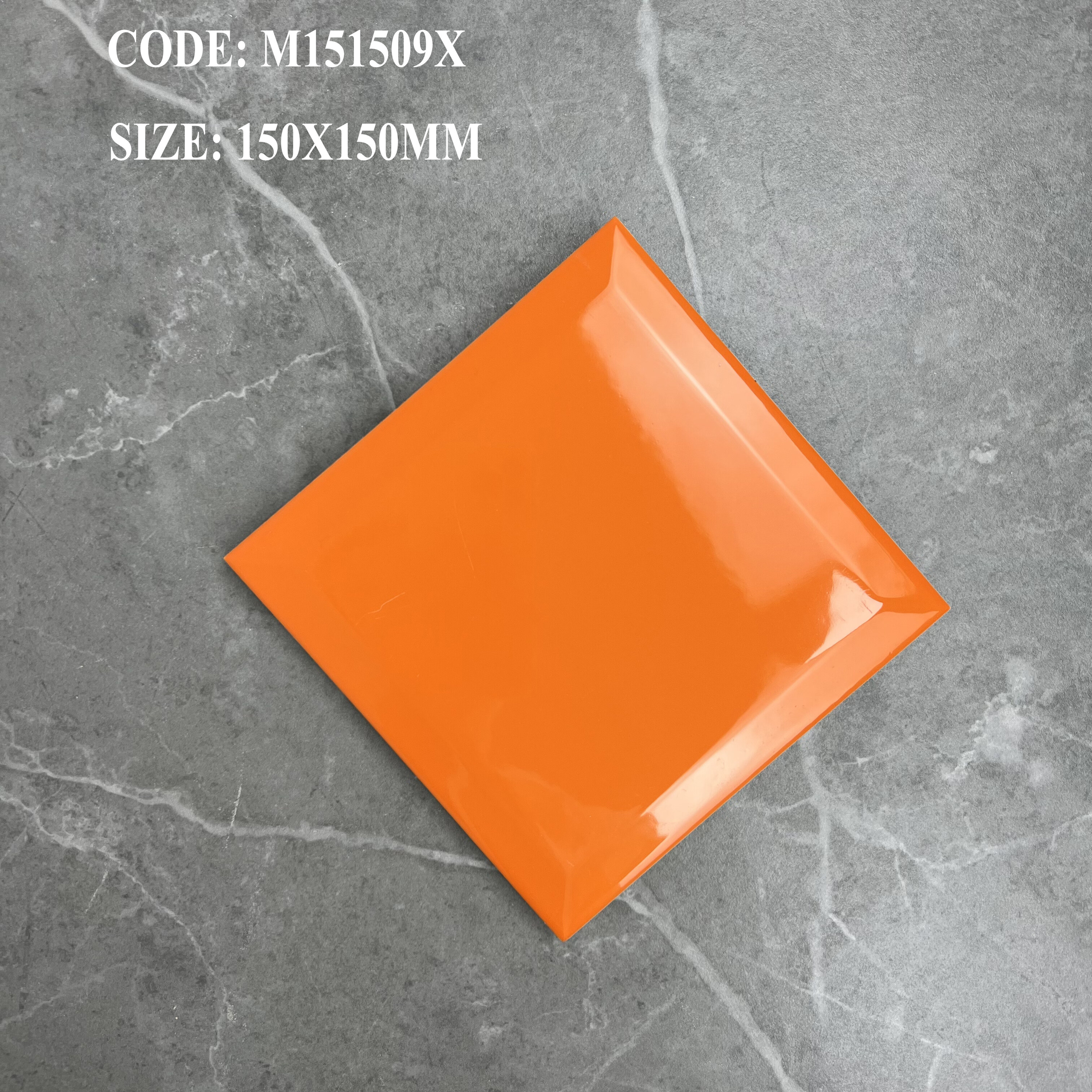 beveled square tile, square beveled tile, square edge tile, square bevelled tiles