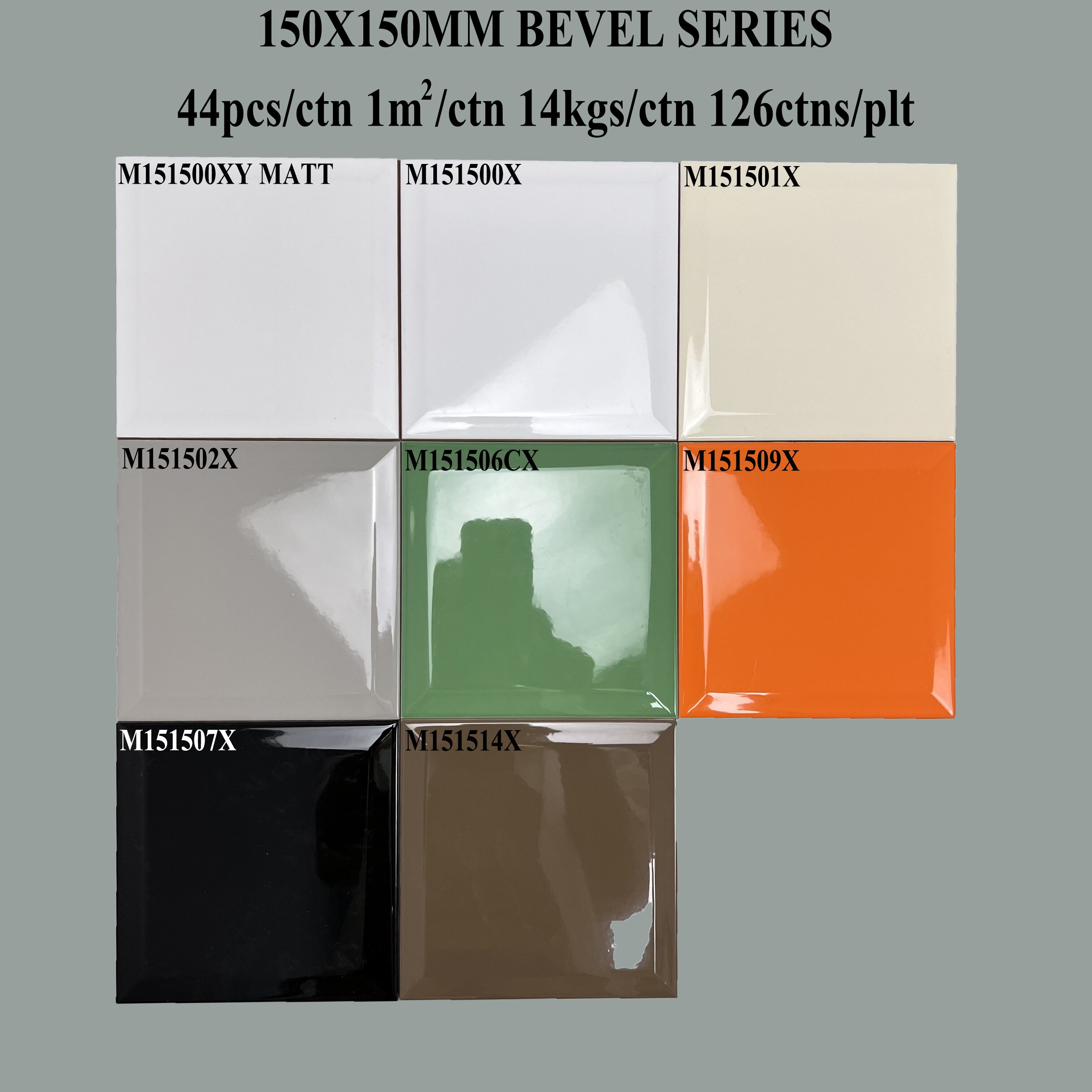 beveled square tile, square beveled tile, square edge tile, square bevelled tiles