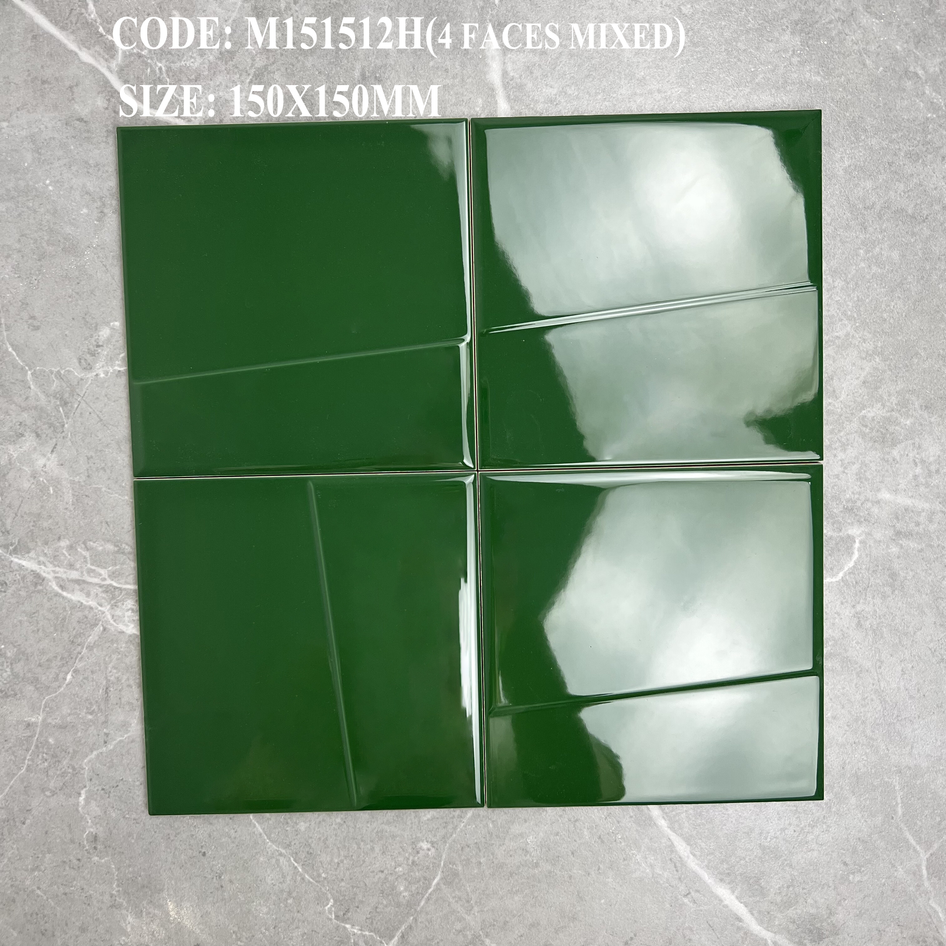 mould glazed wall tiles