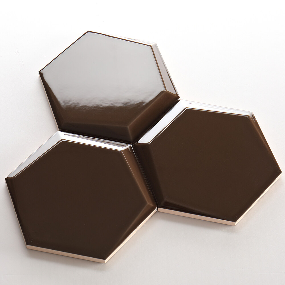 beveled hexagon tile, bevel hexagon tile